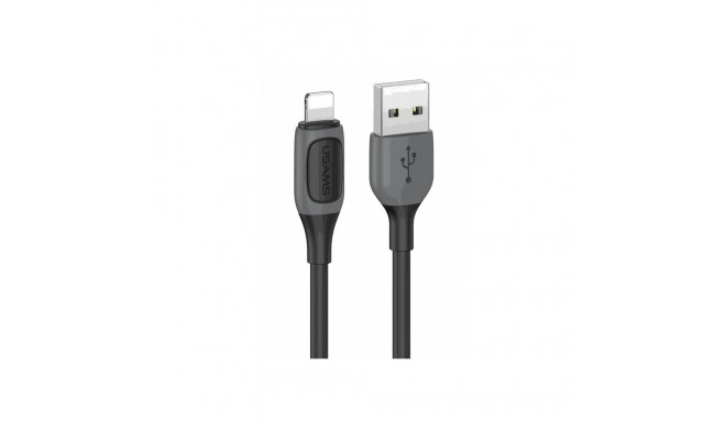 Usams US-SJ595 Lightning 1m Black