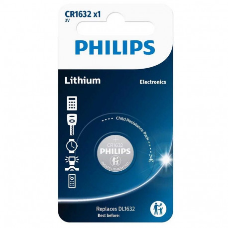 Philips CR1632/00B lithium 1 pc