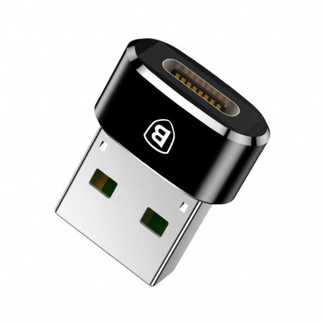 Baseus Adapter USB Type C to USB A Black