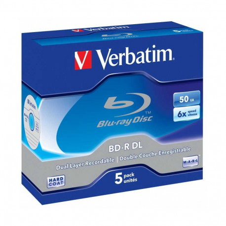Verbatim BD-R DL 50GB 5pcs