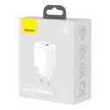 Baseus CCXJ-B02 Compact quick charger USB/USB-C 20W 3A
