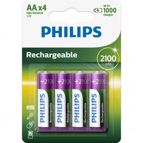 Philips R6B4A210/10 Rechargeable AA / 4 pcs