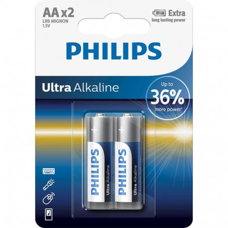 Philips LR6E2B/10 Ultra Alkaline AA / 2 pcs