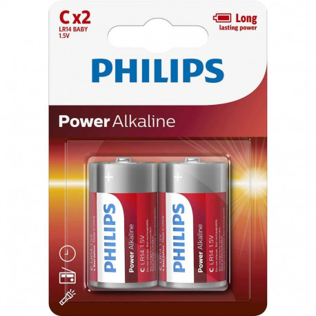 Philips LR14P2B/10 Power Alkaline C / 2 pcs