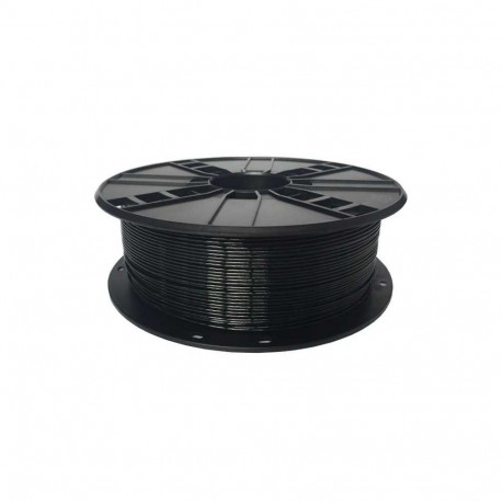 Gembird Filament PETG 1.75mm Black 3DP-PETG1.75-01-BK 1KG
