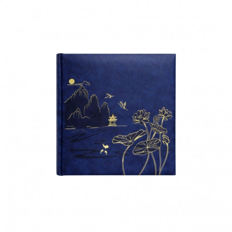 Photo Album - Gedeon KD46200 10x15 cm 200 Photos Bookbound Slip-In Lotus Pond Blue