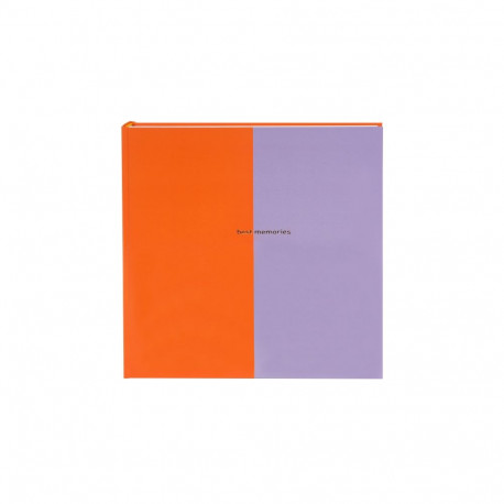 Photo Album - GOLDBUCH 27481 Bookbound 60 Pages 30x31 cm Orange Lilac