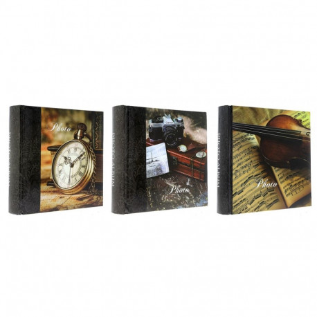 Photo Album - Gedeon Album GED B46300/2 Retro-5 10x15 300 Bookbound Black