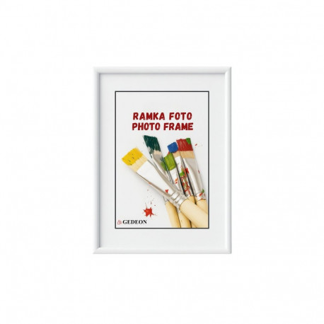 Frame - Gedeon GED 50x60 Plastic Frame 8mm Thickness White