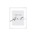 Frame - KNOR Izabela 40x50 Plexiglass White Matte
