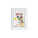 Frame - Gedeon GED 50x70 Plastic Frame 8mm Thickness White