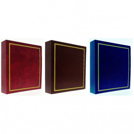 Photo Album - Gedeon GED DRS50v-1, 100 Self Adhesive Pages, Spiral Bound, Max 10x15 cm, Black