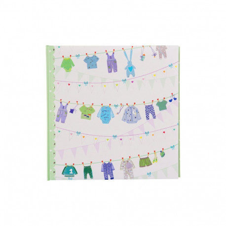 Photo Album - GOLDBUCH 24456 Sweet And Fresh Boy 25x25 cm 60 Pages White Sheets