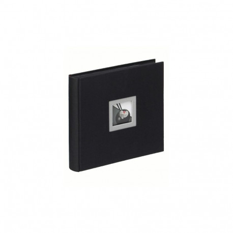 Photo Album - Walther FA-209-B 50 Pages Bookbound Linen Cover Black