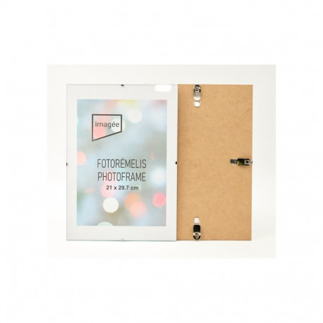 Frame - Lotmar 70x100 Clip Plexi Plastic Frame, Lightweight, Easy Hang, Clear