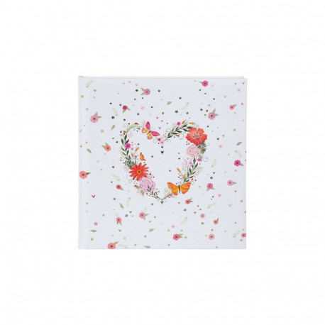 Photo Album - GOLDBUCH 08001 Floral Embrace 60 Pages 30x31 cm Floral