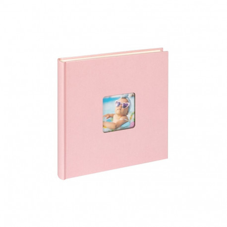 Photo Album - Walther FA-205-BR Fun Album 26X25, 40 Pages, White Pages, Rose