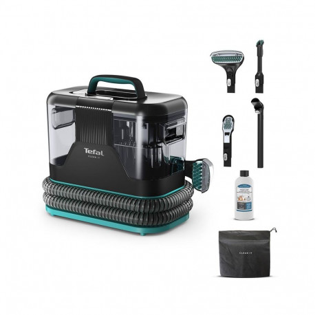 Tekstiilipesur Pet,750W/13500Pa/5.1kg, Tefal, Must-Roheline
