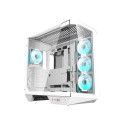 Darkflash DY470 computer case (white) + 4 fans