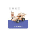 Wooden Assembly Kit Remote Control Car, STEM Educational Toy
