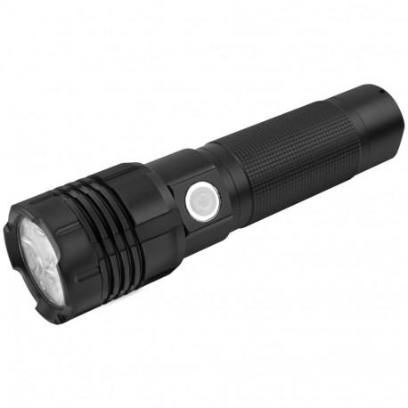 Ansmann Pro 3000R taskulamp metallist, 3x10W LED