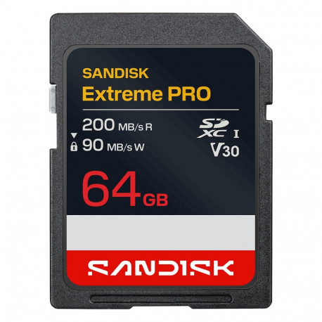sd-kaart Extreme Pro UHS-I 64GB 200MB/s