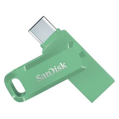 "Stick SanDisk Ultra Dual Drive Go 64 GB USB 3.1 Type-C / USB-A Stick Absinthe Grün"