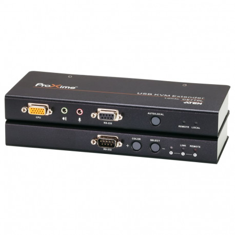"KVM Extender USB VGA KVM Extender with Audio, RS-232 and Deskew (300m) ATEN"