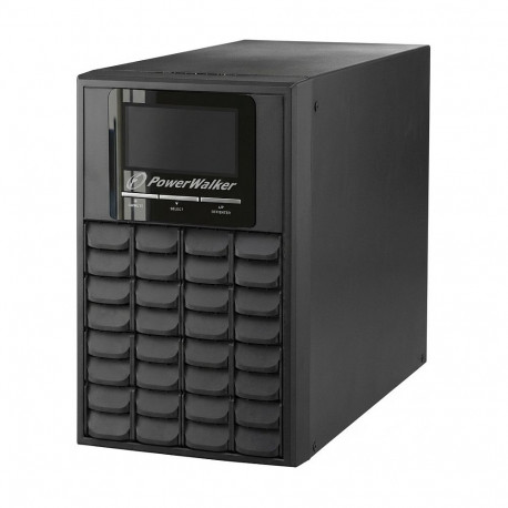 POWERWALKER ups VFI 1000C LCD 800W 1000VA 9Ah RS-232 ja 3 USB-väljundit PFC, must
