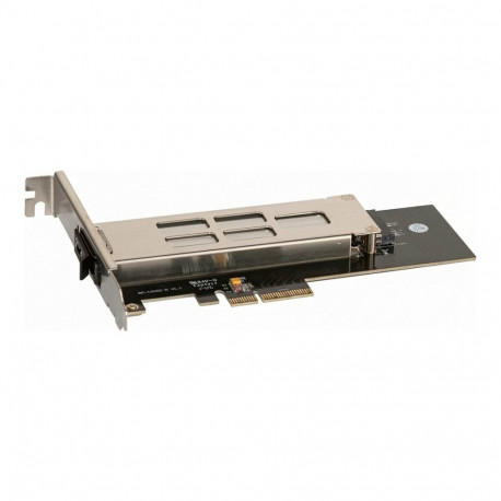 "ICY BOX 1x M.2 PCIe NVMe zu PCIe x4 Steckplatz, Carriersystem, Low & Full-Profil, M.2 22 x 30/42/60