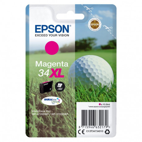 "Epson C13T34734010 Magenta HC"