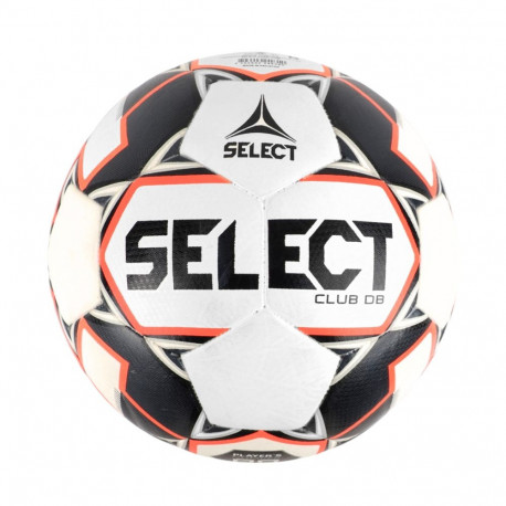 Piłka nożna Select Club DB biało-czarno-pomarańczowa 18731 5