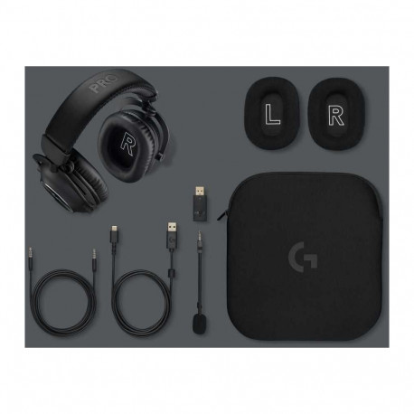 Logitech G PRO X 2 LIGHTSPEED Wireless Gaming Headset Black + Stand