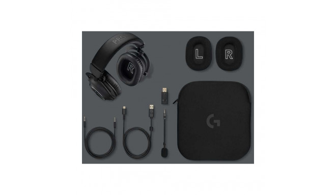 Logitech G PRO X 2 LIGHTSPEED Wireless Gaming Headset Black + Stand