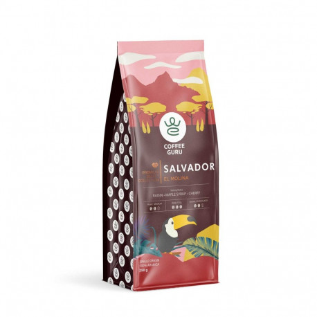 CoffeeGuru Kafijas pupiņas Coffee Guru Salvador, 250g