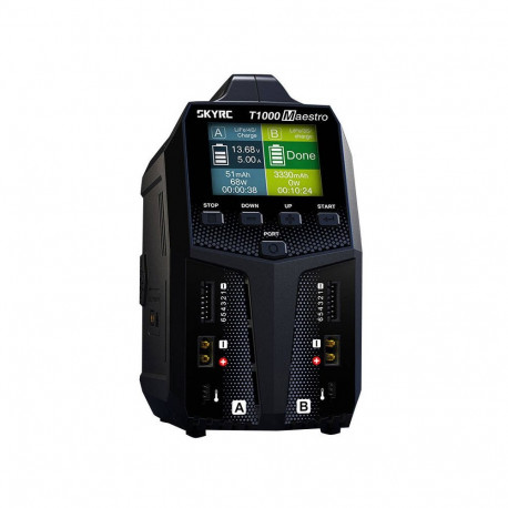 Battery Charger - SkyRC T1000 Maestro Dual-Port 1000W 35A 5–27V Black