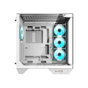 Computer Case - Darkflash DY470 Midi Tower ATX, MicroATX, ITX, Tempered Glass, White