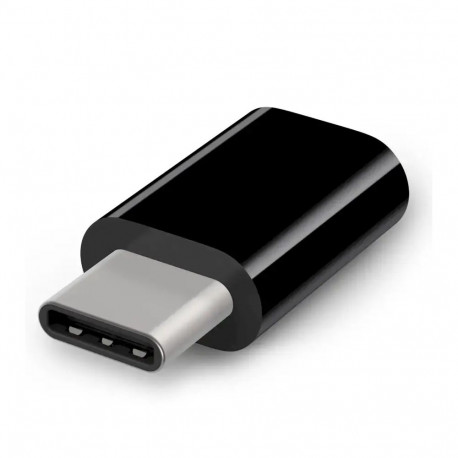 Fusion Universal Adapter Micro USB to USB Type-C (USB-C) Black (EU Blister)