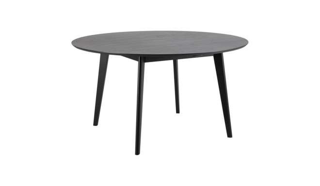 Söögilaud ROXBY ümmargune Ø140 cm, must