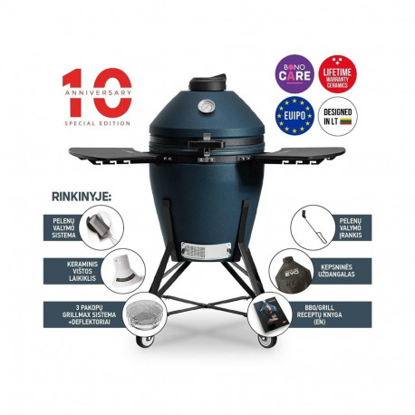 Kamadobono grill MEDIA EVO 22, sinine matt