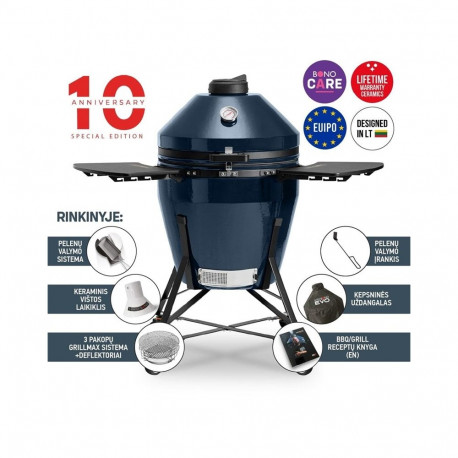 Kamadobono grill GRANDE EVO 25, sinine