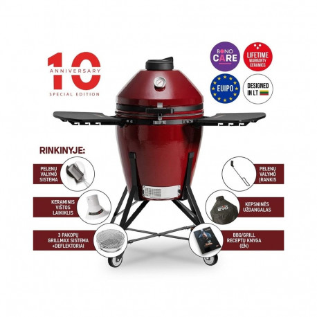 GRILL KAMADOBONO MEDIA EVO 22 RED
