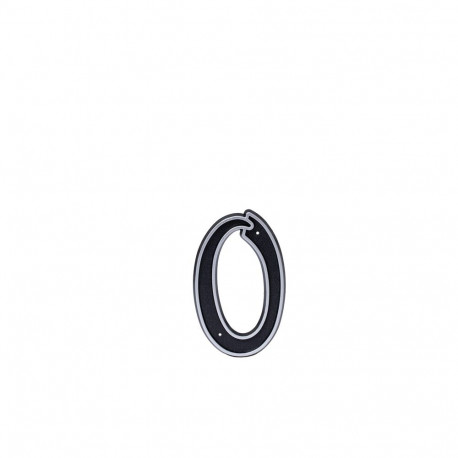 BLASTIC HOUSE NUMBER 0 150MM BLACK