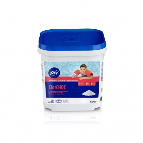 AGENT FOR POOL WTR SHO CHLOR 5KG GRANU