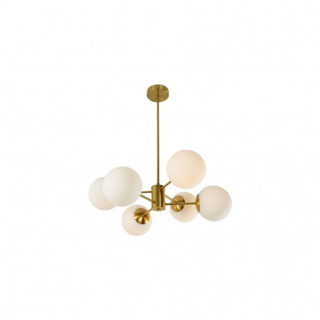 ripplamp RAILE 6XE27 kuld