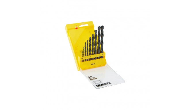 HSS - R 10 PCE DRIL BIT SET