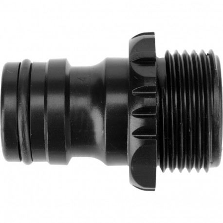 High flow threaded garden adapter for hose connection 1inch 25mm G1 M durable ABS easy installation 
