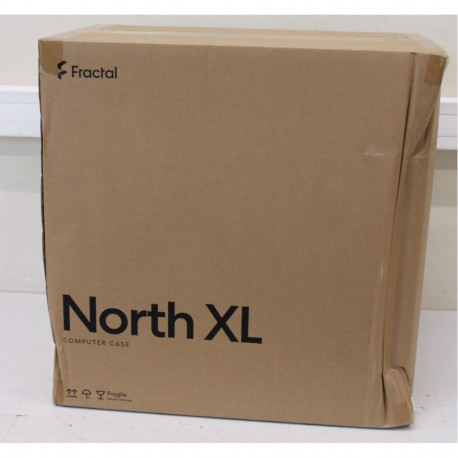 Fractal Design SALE OUT. North XL RC Chalk White TG Clear | SALE OUT. SALE OUT. Computer Case | Nort