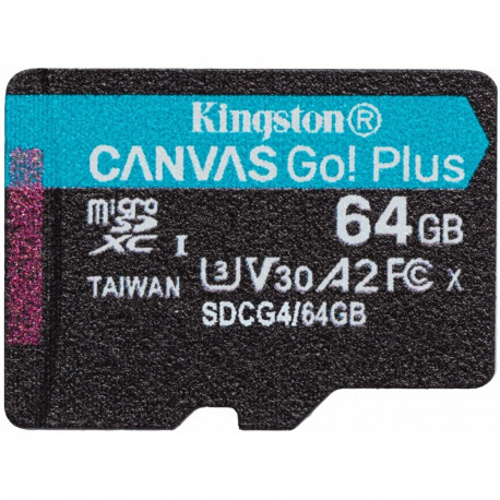 Kingston Canvas Go! Plus 64GB microSDXC SDCG4/64GBSP
