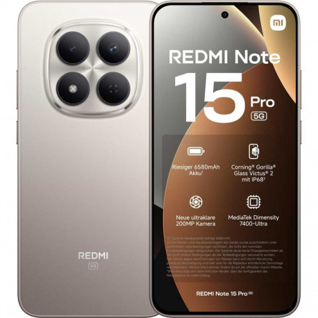 Xiaomi Redmi Note 15 Pro 8GB RAM 256GB Titan  EU